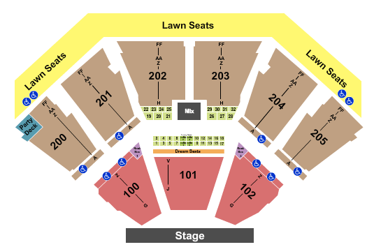 Dos Equis Pavilion Pitbull Seating Chart